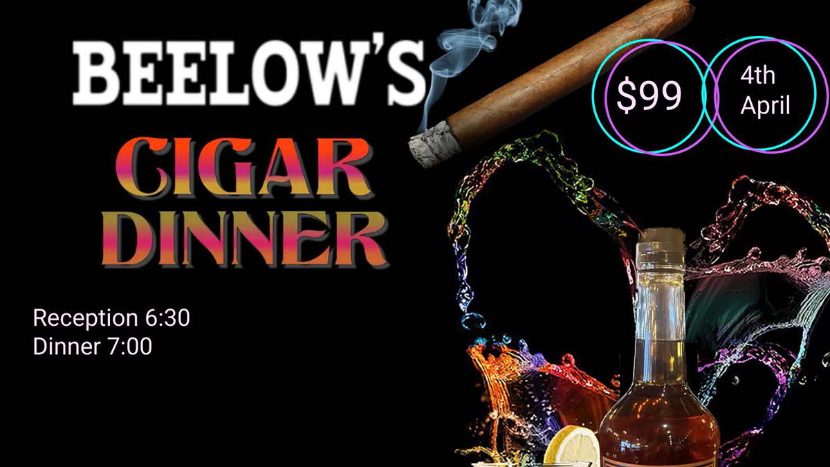 Cigar Dinner at Beelow's Steakhouse